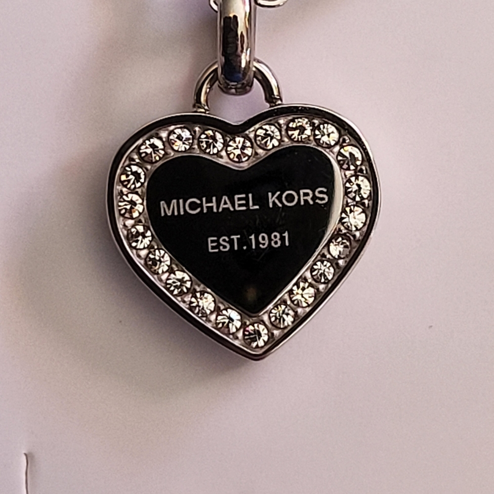 NWT Michael Kors Heritage Hearts Necklace